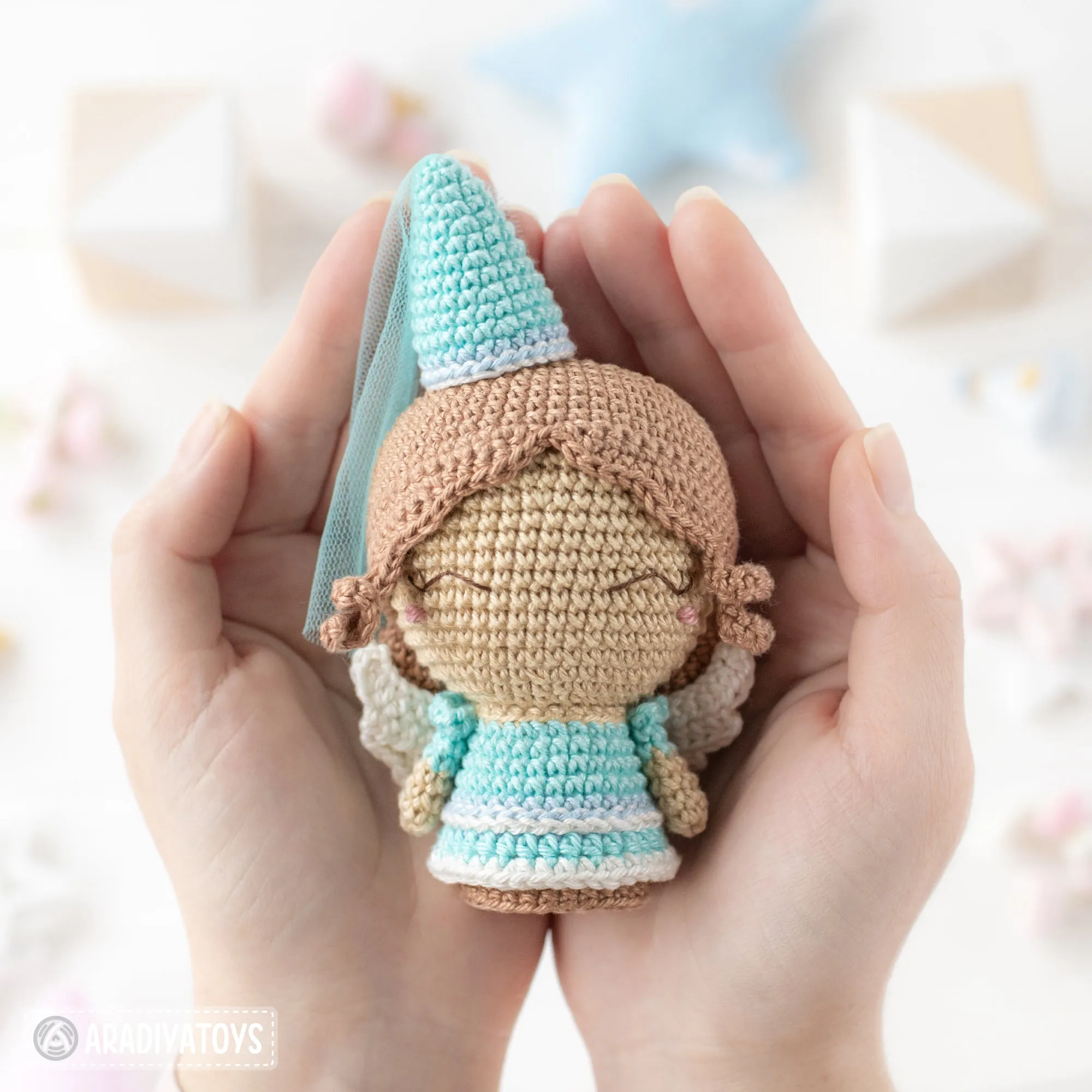Mini Princesses from “Mini Kingdom” collection / crochet patterns by AradiyaToys (Amigurumi tutorial PDF file) / princess / amigurumi fairy