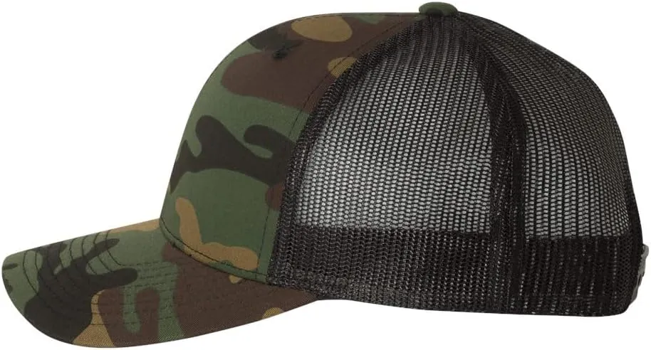 Yupoong Men's YP Classic Trucker Cap, OSFA - YP 6606 - Bulk, Blank Hats